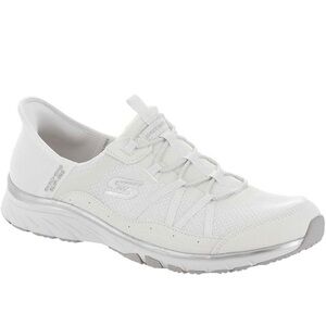 SKECHERS Women's Gratis Sport Leisurely Hands Free Slip-INS Sneaker, White, SZ 7